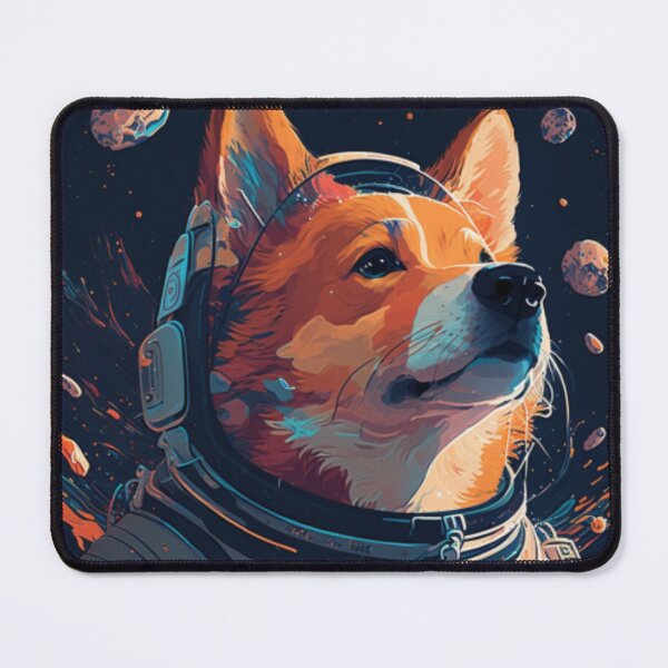 Item preview, Astronaut Dog in Space designed and sold by mikopinsigne.