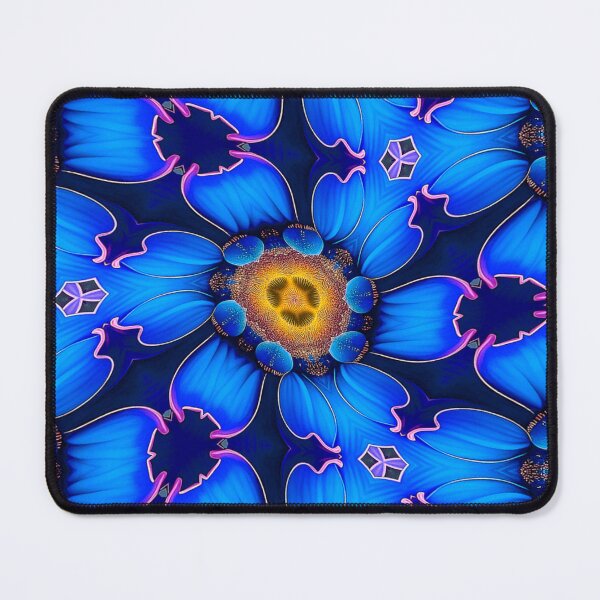 Item preview, Ai Blue Flower Pattern designed and sold by Patternflower.
