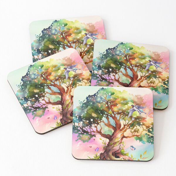 Item preview, Watercolor Giant Tree designed and sold by Design Quill  Studio.