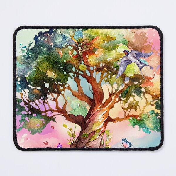 Item preview, Watercolor Giant Tree designed and sold by Design Quill Studio.