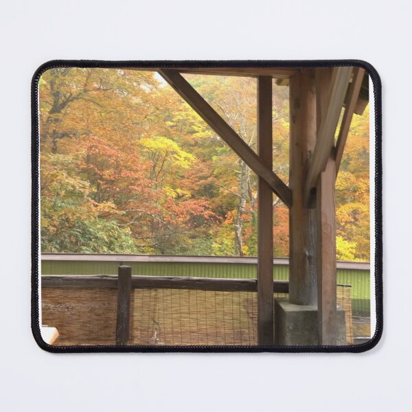Item preview, Hot springs during the fall foliage season in Fukushima designed and sold by VAIOLET0715.
