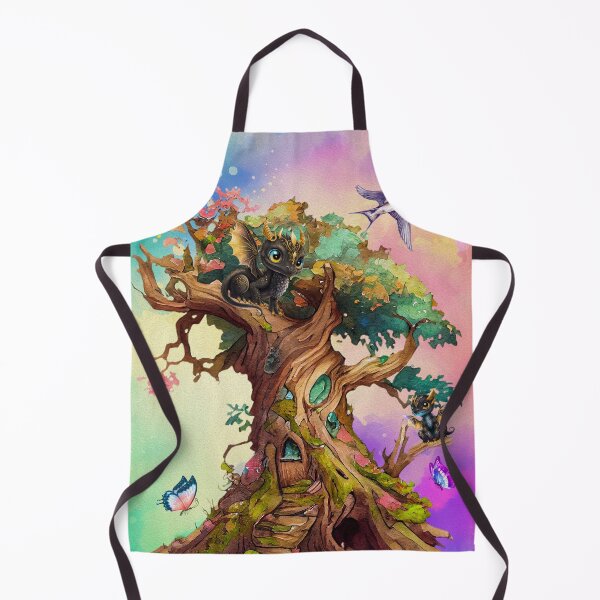 Item preview, Colorful Tree Watercolor designed and sold by Design Quill  Studio.