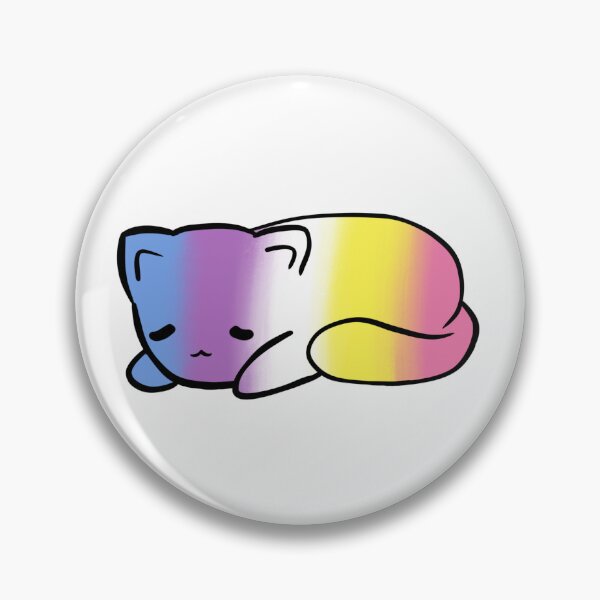 Artikelvorschau, Schlafende Katze des Bigender-Stolzes entworfen und verkauft von dreamsclouds.