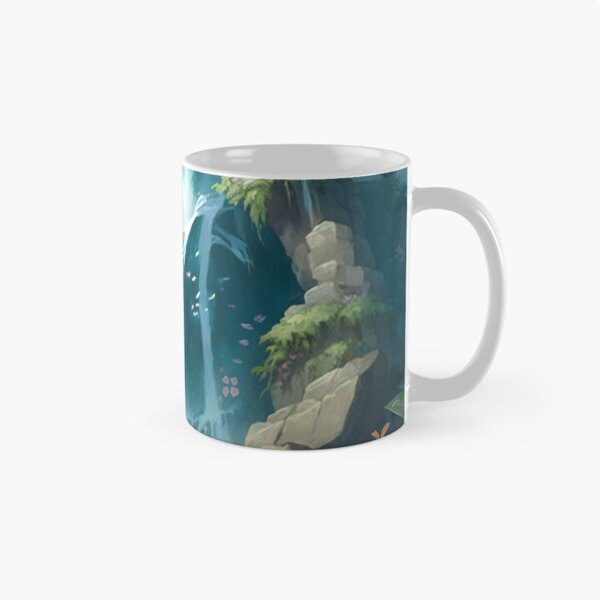 Item preview, Majestic Waterfall Anime Drawing designed and sold by LinearDimension.