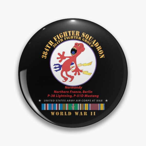 Item preview, 384th Fighter Squadron - 364th Fighter Group - Campaigns, WWII EUR SVC X 300 designed and sold by Military Insignia Products.