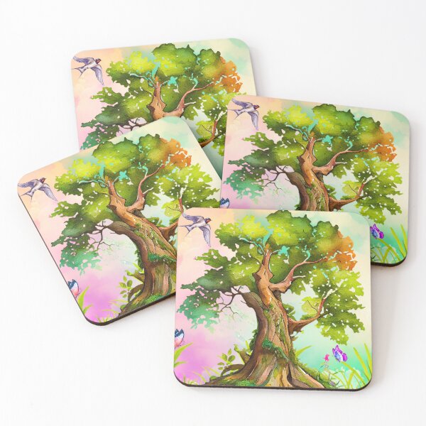 Item preview, Watercolor Tree of Butterfly  designed and sold by Design Quill  Studio.