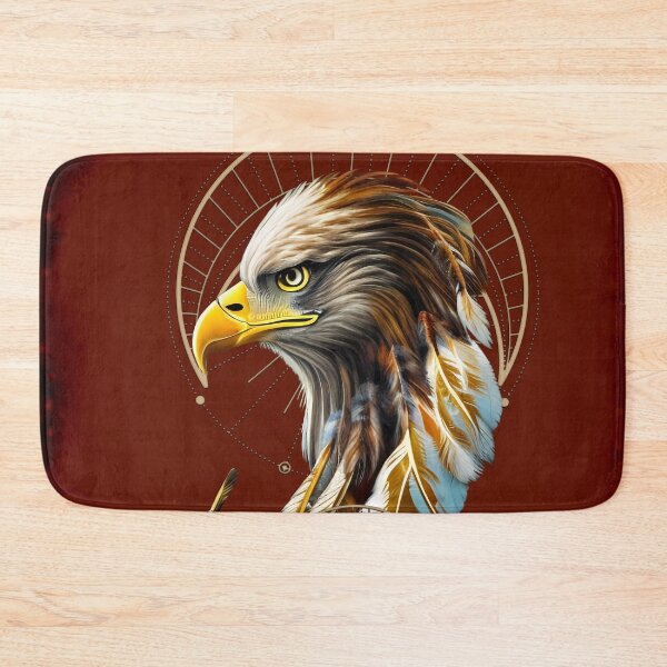 Item preview, Wonderful eagle with feathers designed and sold by nicky2342.