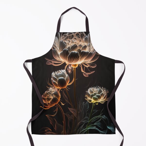 Item preview, flowers with Luminous Lights black background, led backlight artphotos 01 designed and sold by jetaiart.