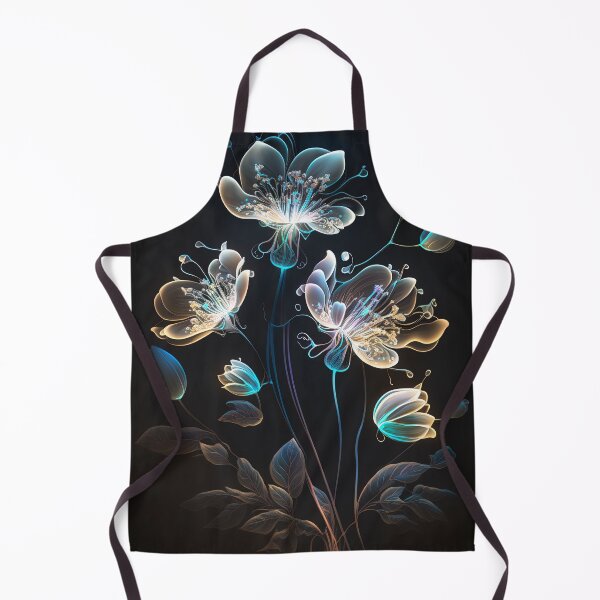 Item preview, flowers with Luminous Lights black background, led backlight artphotos 02 designed and sold by jetaiart.