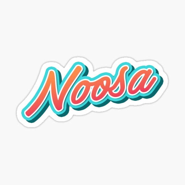 Item preview, Noosa AU Typography designed and sold by Mr. Slavchev.