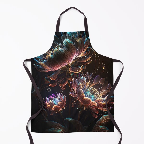 Item preview, flowers with Luminous Lights black background, led backlight artphotos 07 designed and sold by jetaiart.