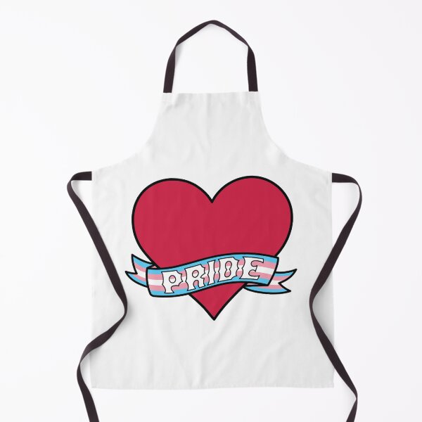 Item preview, Trans Pride Heart Banner designed and sold by ArtliciousHUMAN.