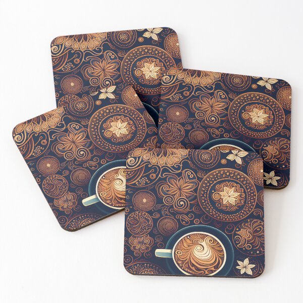 Item preview, Delicious Coffee Pattern V designed and sold by Gadgetaliciouss.