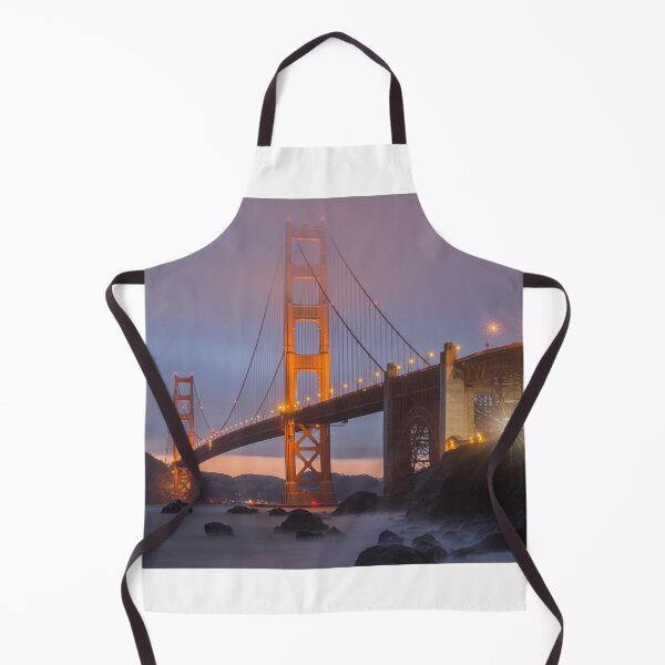 Item preview, The Golden Gate Bridge with Foggy Skies via Baker Beach designed and sold by yhelfman.