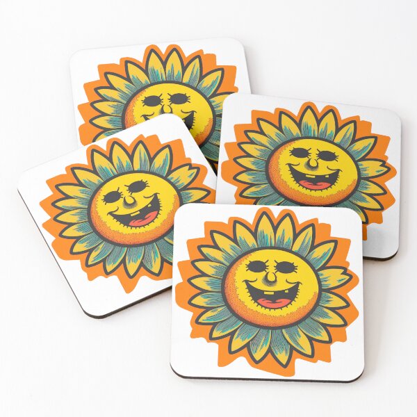 Item preview, Retro Happy Sun designed and sold by Giggl'n Gopher.