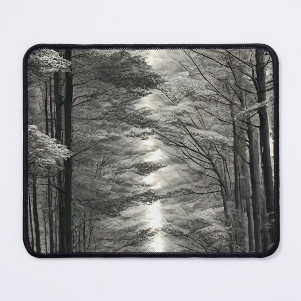 Item preview, Mysterious tower, snowy trees designed and sold by imagynationwork.