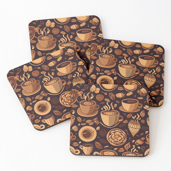 Item preview, Delicious Coffee Pattern VI designed and sold by Gadgetaliciouss.