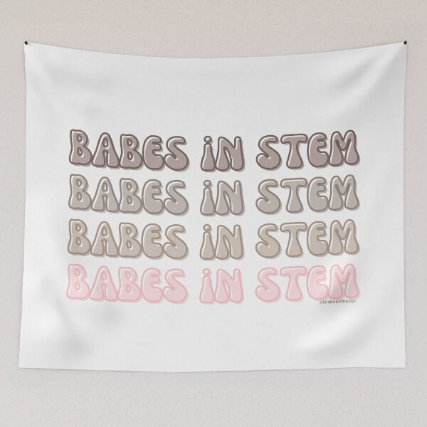 Aperçu de l'œuvre Les filles dans les STEM. v2 | @lilsboobthangs créée et vendue par lilsboobthangs.