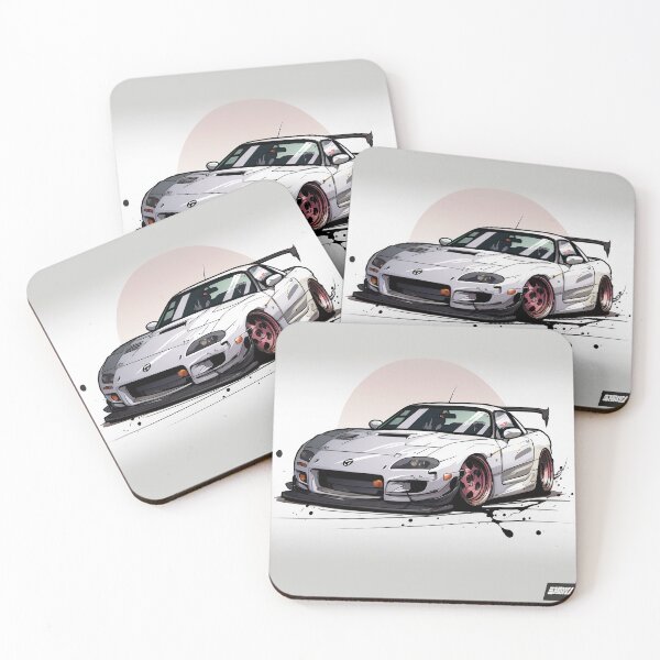 Item preview, Anime Mazda RX-7 designed and sold by LinearDimension.