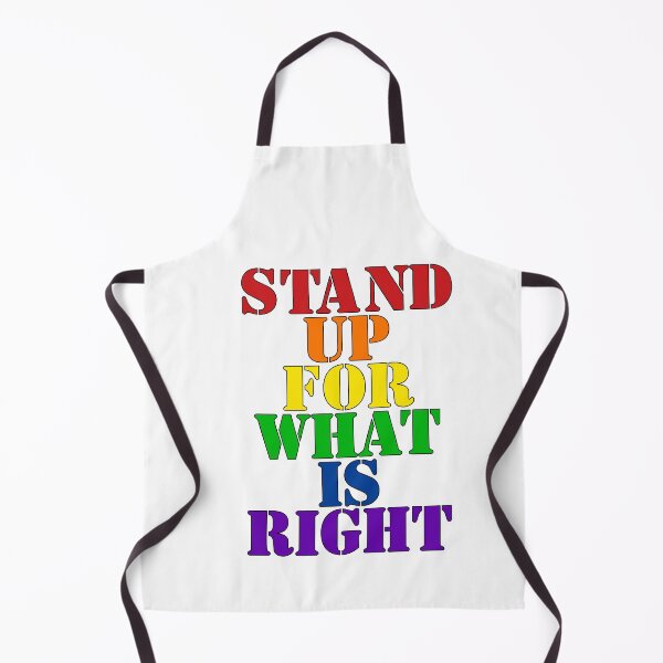 Item preview, Pride LGBT Statement, stand up for what is right designed and sold by Shirt-Expert.