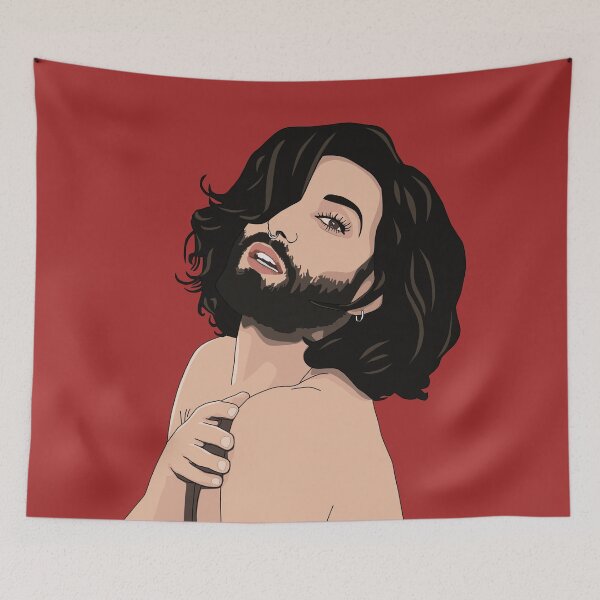 Item preview, With red background designed and sold by SzaboMarta.