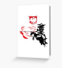 Polish Hussar Greeting Card