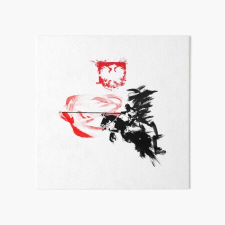 Polish Hussar Art Board Print