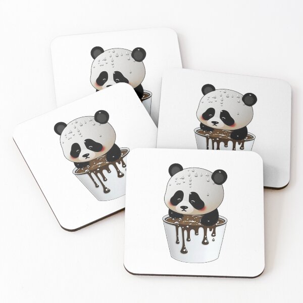 Item preview, Cute Coffee Lover Panda | Coffee Panda | Panda Loves Coffee designed and sold by BobilandStore.
