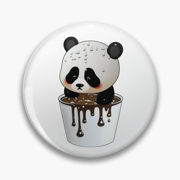 Item preview, Cute Coffee Lover Panda | Coffee Panda | Panda Loves Coffee designed and sold by BobilandStore.