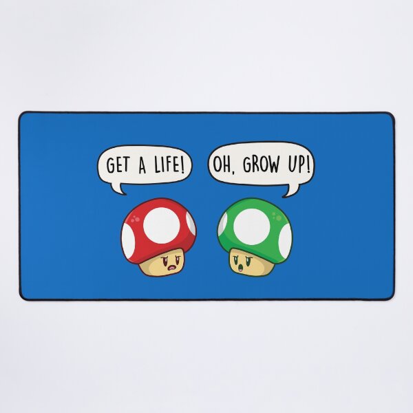 Item preview, Get a Life Oh Grow Up Mushroom designed and sold by LEFDDesigns.