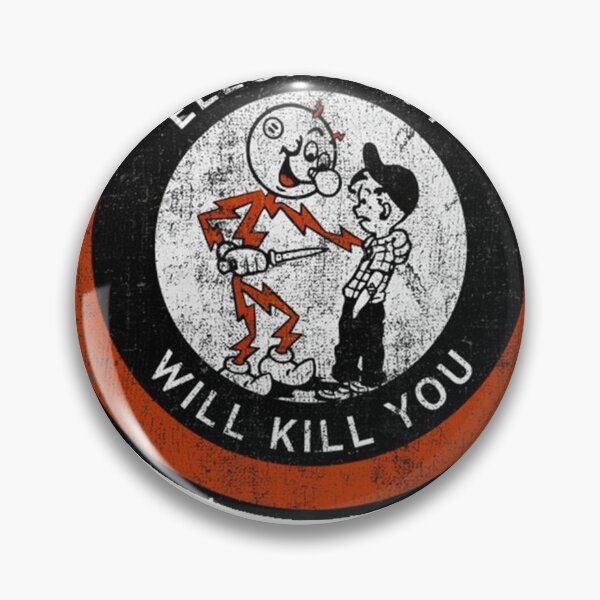 Item preview, Remember Kids Electricity Funny Vintage  designed and sold by warrendani.
