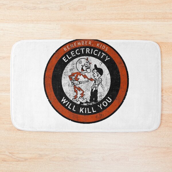Item preview, Remember Kids Electricity Funny Vintage  designed and sold by warrendani.