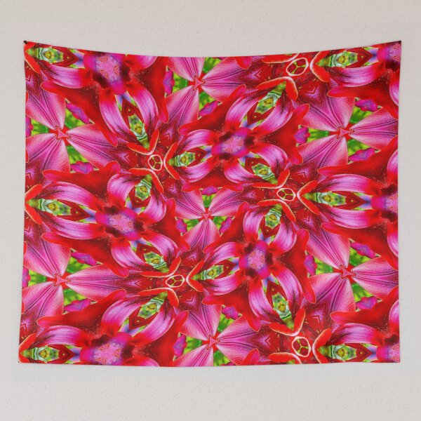 Item preview, Dark Red Lily Pattern designed and sold by Patternflower.