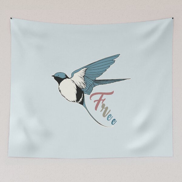 Item preview, Be Free japanese bird  designed and sold by 4youwithlove2.