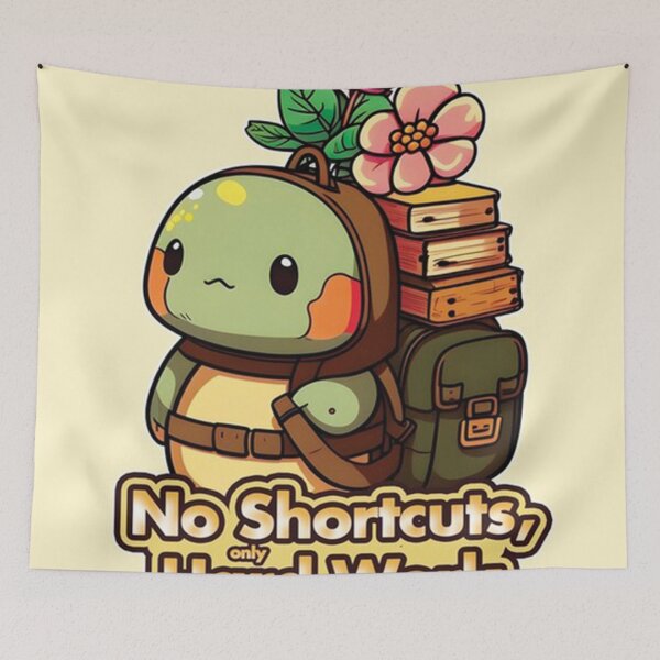 Item preview, No shortcuts, only Hard work   designed and sold by graydarren.