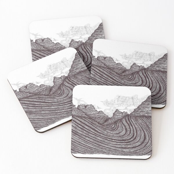 Item preview, Rocky Landscape in Pen designed and sold by Sketchy-Nikki.