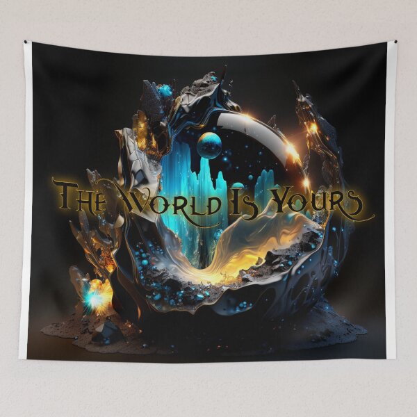 Item preview, The World Is Yours designed and sold by Fantasy Masterpiece.