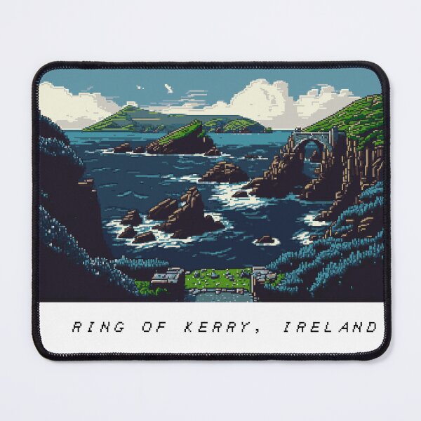 Item preview, Ring of Kerry Pixel Art Retro designed and sold by PixelAirlines.
