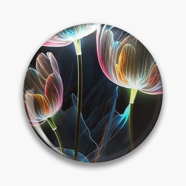 Artikelvorschau, flowers with Luminous Lights black background, led backlight artphotos 08 entworfen und verkauft von jetaiart.