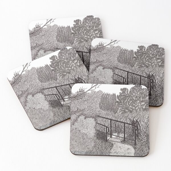 Item preview, Walking Bridge in Pen designed and sold by Sketchy-Nikki.