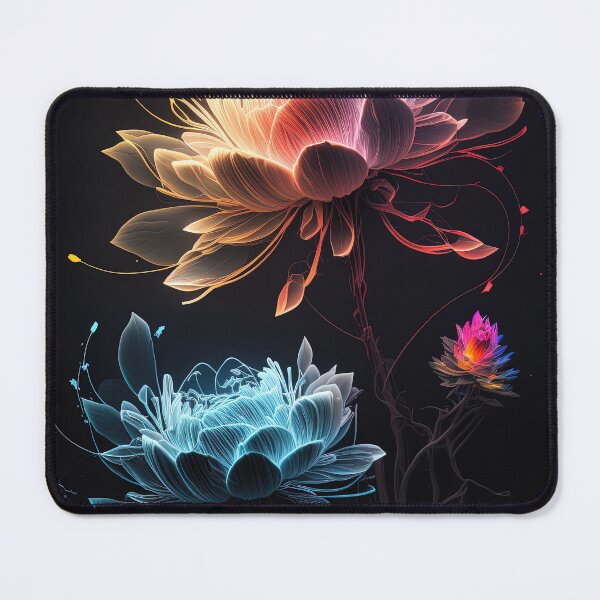 Artikelvorschau, flowers with Luminous Lights black background, led backlight artphotos 09 entworfen und verkauft von jetaiart.