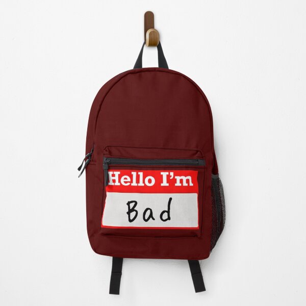 Item preview, Hello I’m “Bad” - Name tag designed and sold by SirZeus.