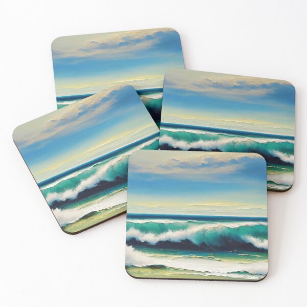 Item preview, Golden vintage seashores designed and sold by imagynationwork.