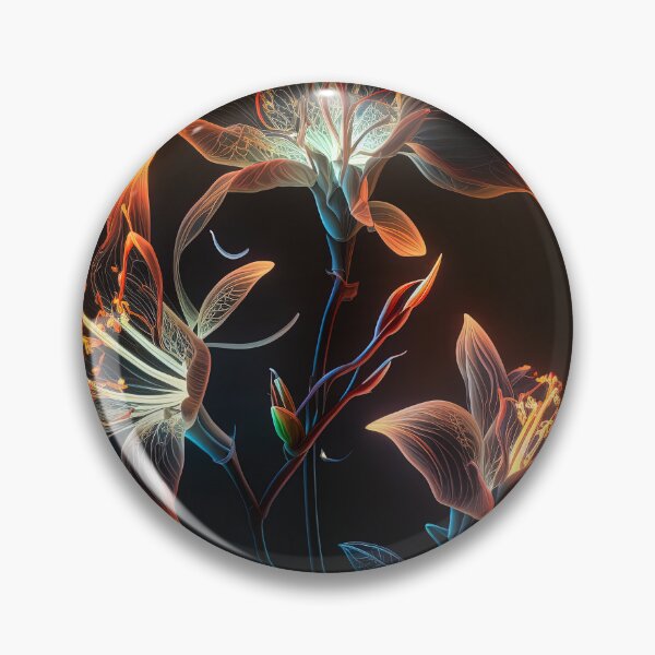 Artikelvorschau, flowers with Luminous Lights black background, led backlight artphotos 10 entworfen und verkauft von jetaiart.