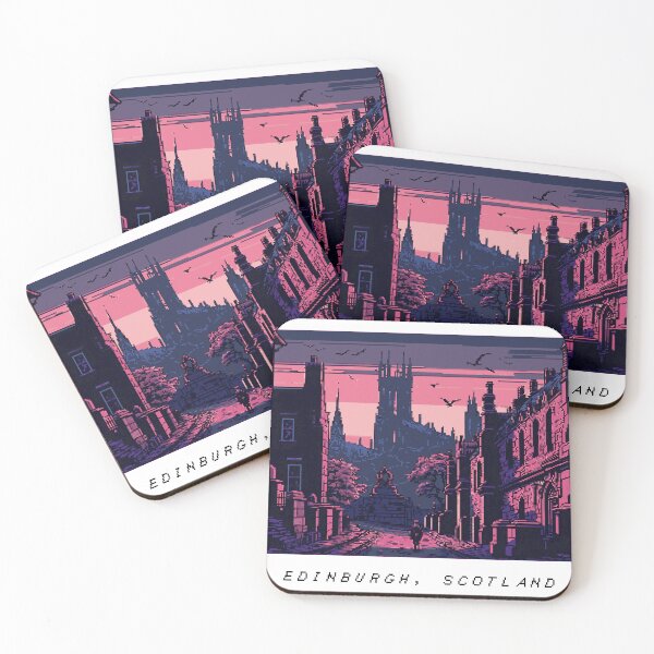 Item preview, Edinburgh Pixel Art Retro designed and sold by PixelAirlines.