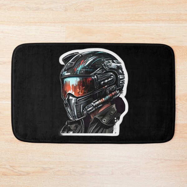 Item preview, Cyberpunk Futuristic Helmet designed and sold by beluxe.