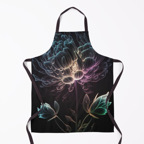 Item preview,  flowers with Luminous Lights black background, led backlight artphotos 12 designed and sold by jetaiart.