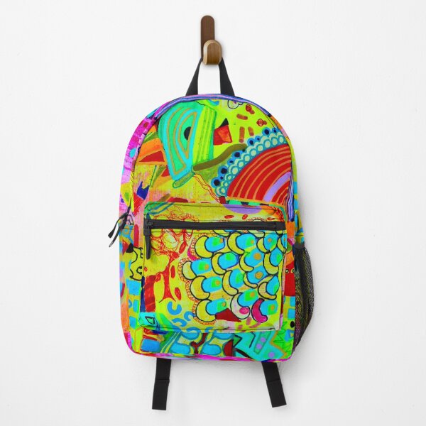 Item preview, 483. Visual pleasure Magic Town Colorful Abstract Veera Zukova designed and sold by Veera Zukova.