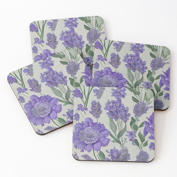 Item preview, Fragrant fields of lavender designed and sold by imagynationwork.