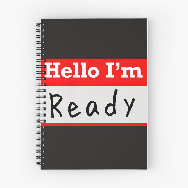 Item preview, Hello I’m “Ready” - Name tag designed and sold by SirZeus.